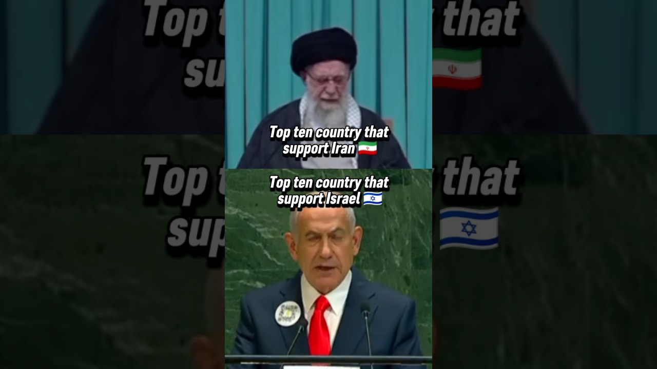 which country support Iran & Israel #iran #pakistan #russia #israel #usa #india