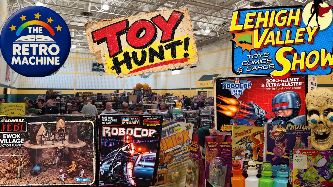 Vintage Toy Hunting at the Lehigh Valley Toy Show!