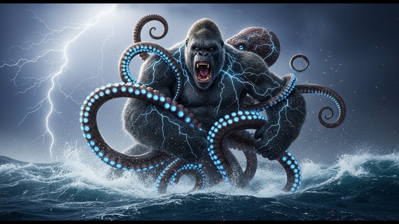 king kong and the sea monster who is the true alpha