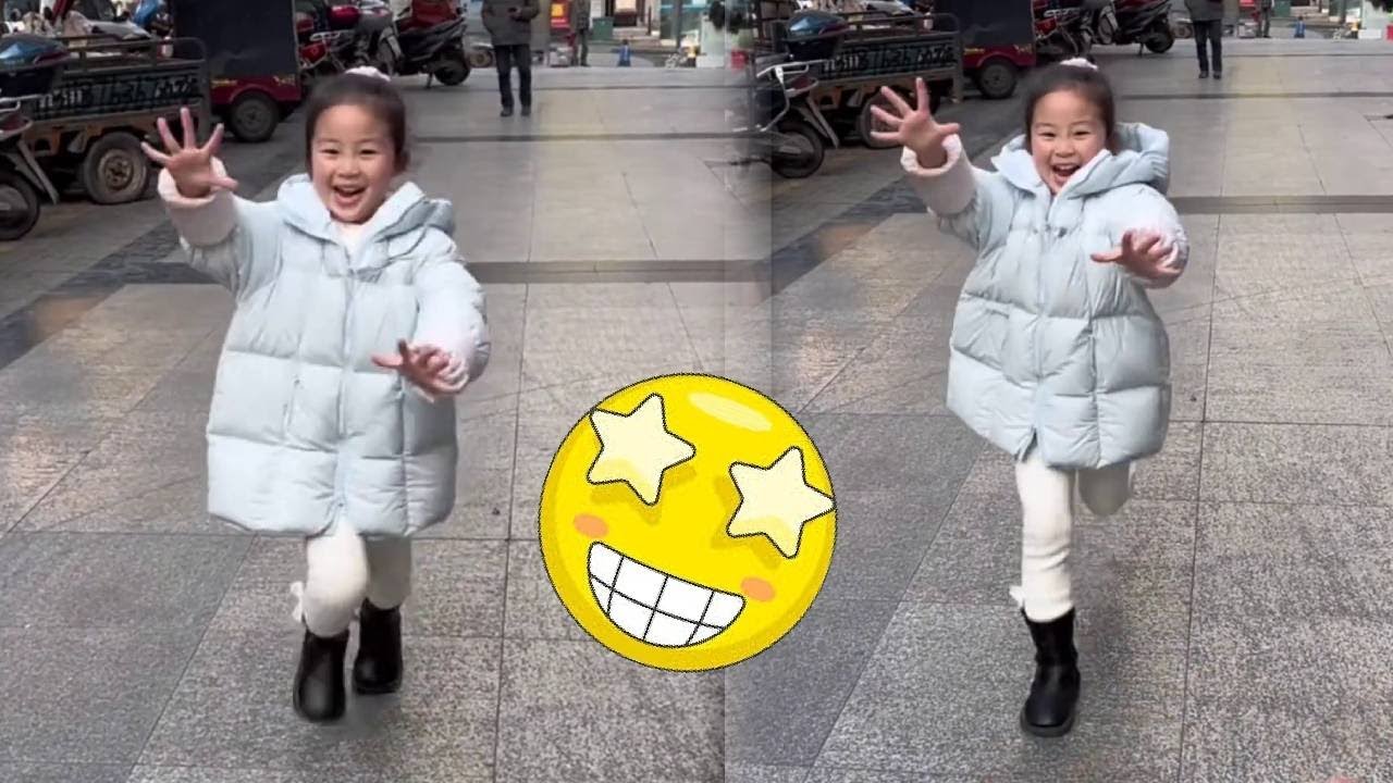 和女儿拍的转场，结果万万想不到！#搞笑#funny