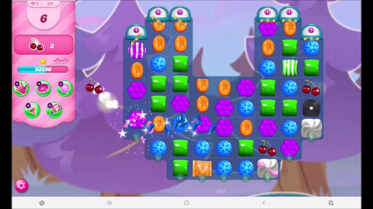 Candy Crush Saga - Level 89 with audio talkthrough