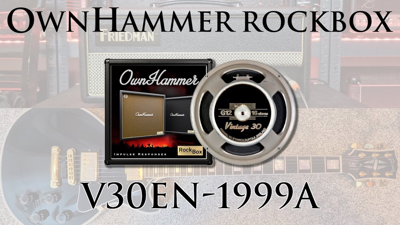 OwnHammer RockBox - V30EN-1999A - Demo (Friedman JJ JR & Les Paul Custom)