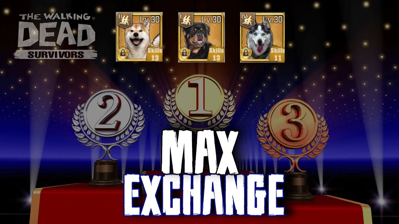 TWDS How To Max Exchange Dogs & Probability Chart Explained