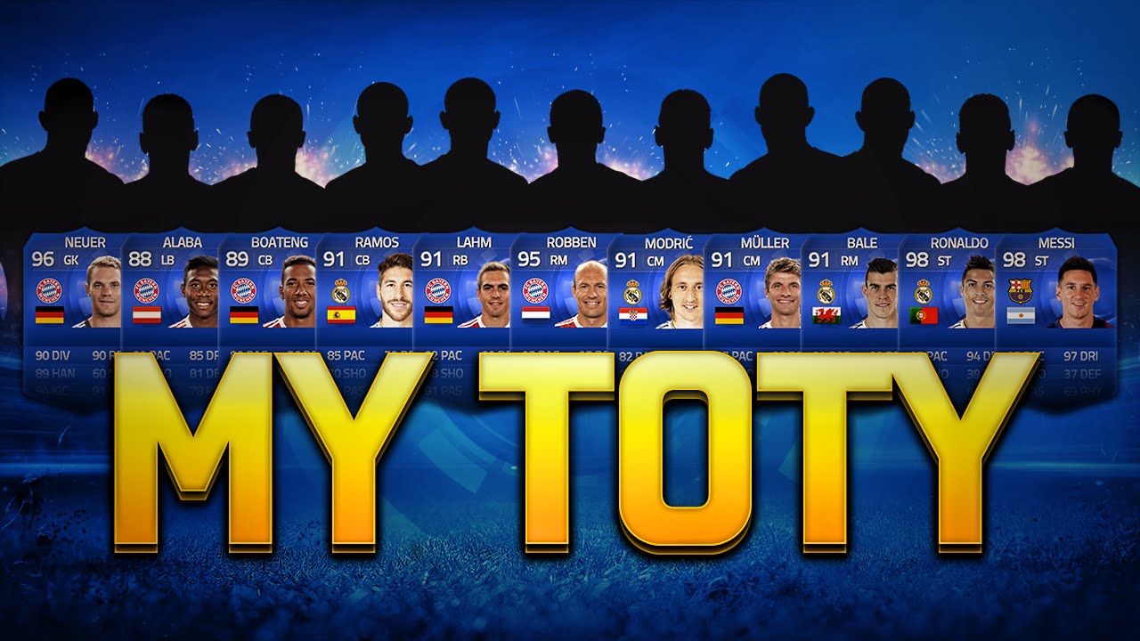 FIFA 15 &mdash; МОЯ КОМАНДА ГОДА (TOTY)
