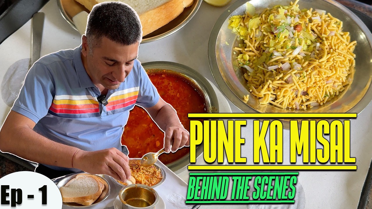 Ep 1  BTS Pune subscriber meetup | Misal at Shri Krishna, dinner at Vishnu ji ki rasoi