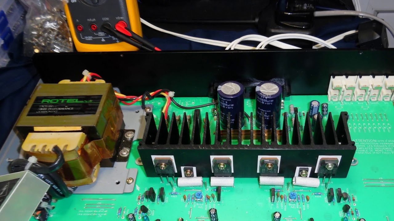 Rotel RA-920AX Amplifier Repair