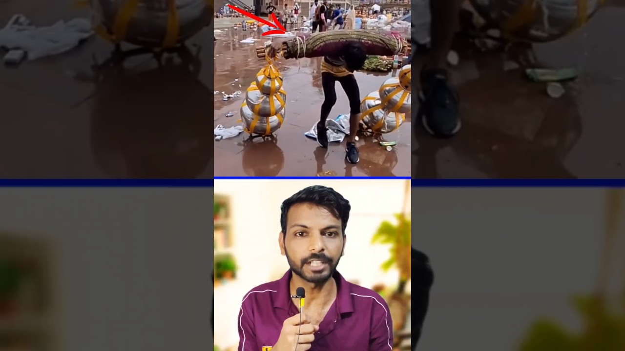 Shocking Kawad Yatra Incident 😨 #shorts