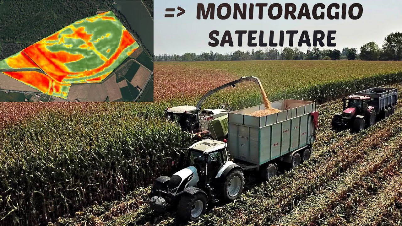 COME MONITORARE I CAMPI CON IL SATELLITE