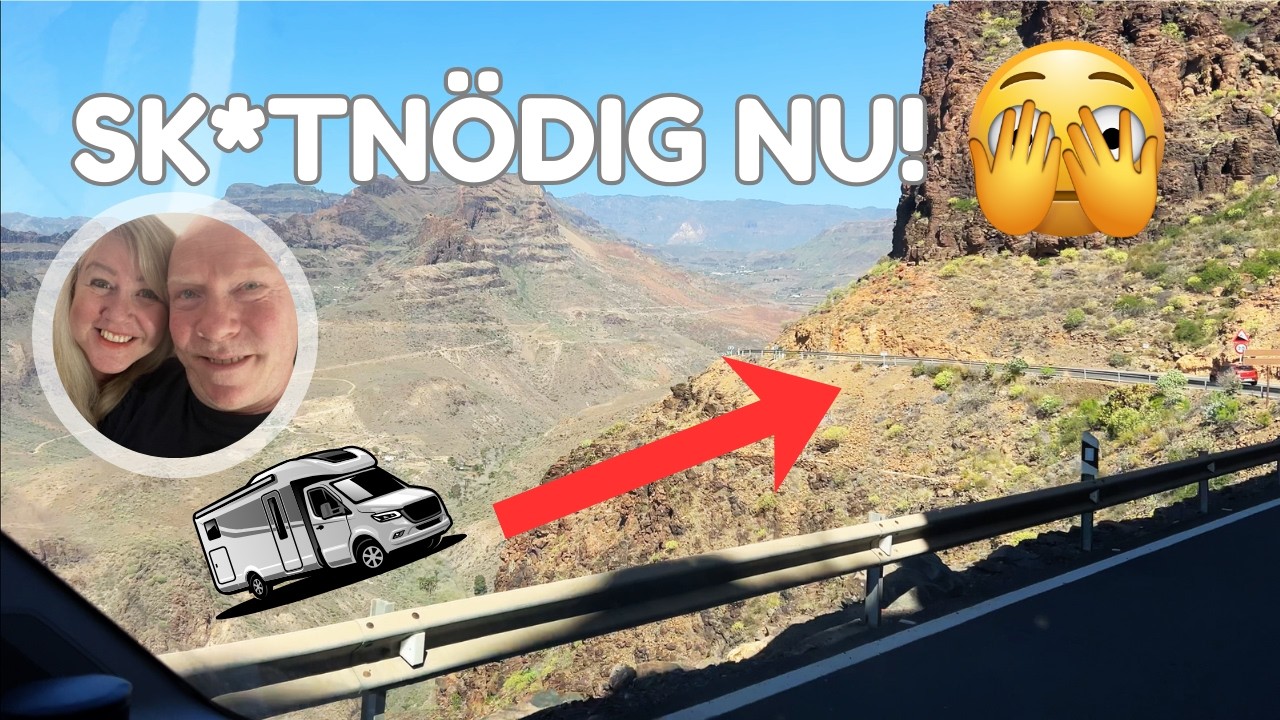 VI TRODDE ALDRIG VI SKULLE VÅGA... GRAN CANARIAS FARLIGASTE VÄGAR!