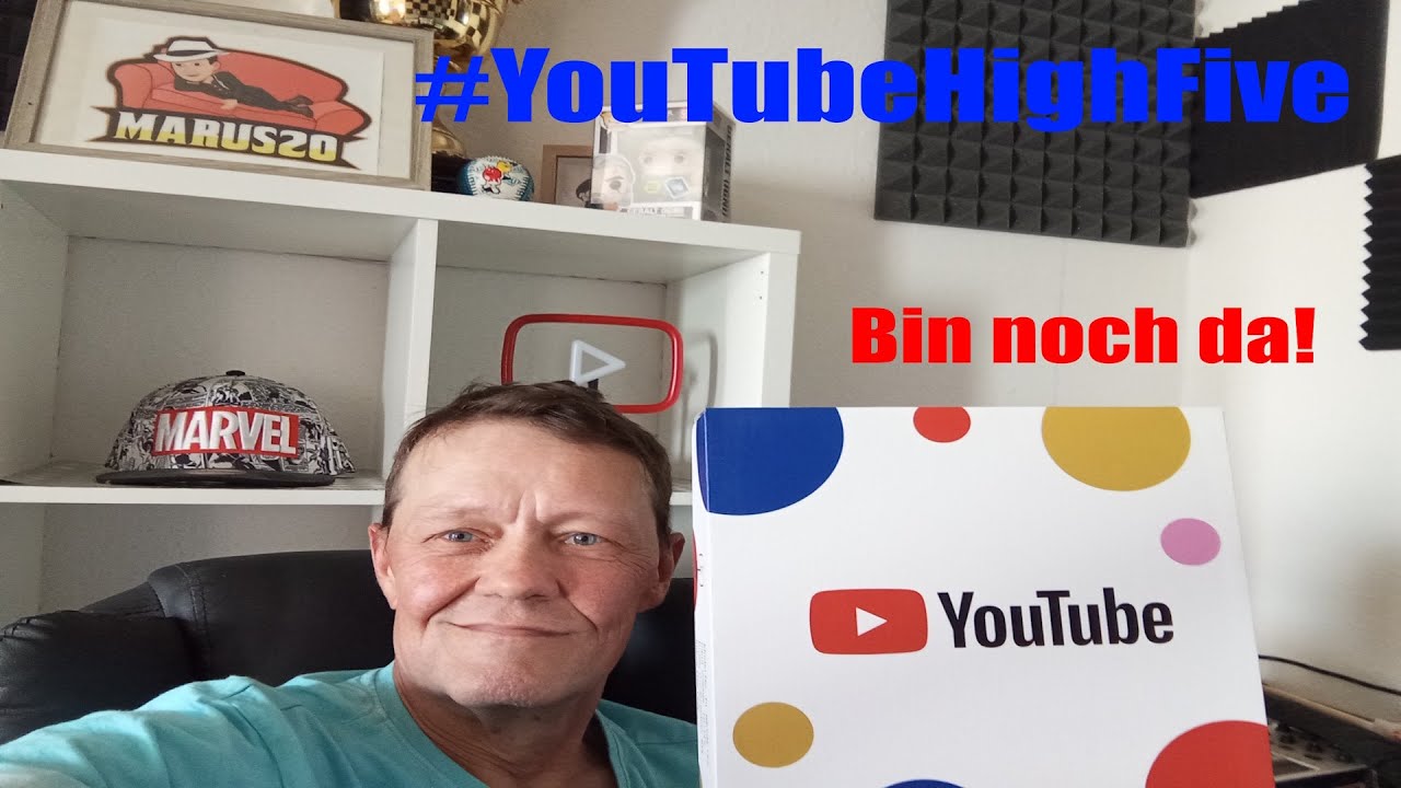 #YouTubeHighFive  Bin noch da!