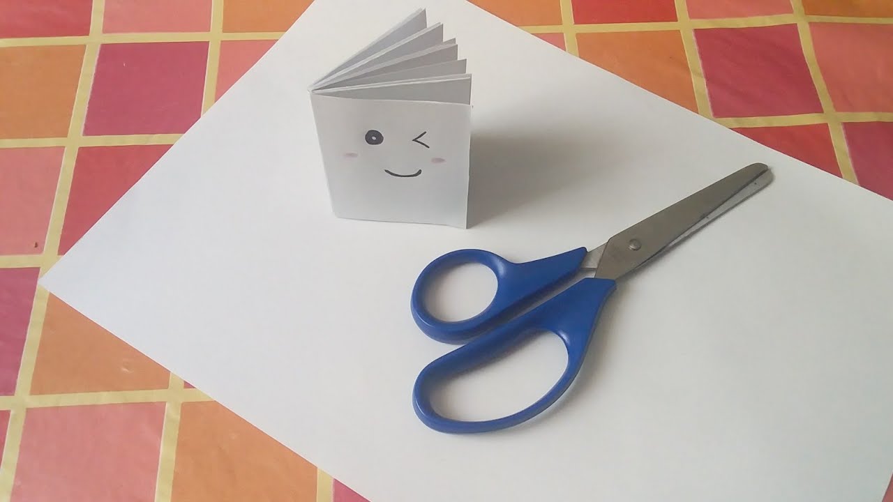 TUTO : Fabriquer un carnet miniature - DIY Notebook