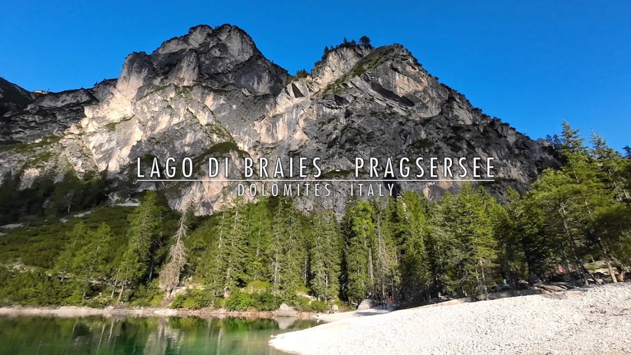 Lago di Braies   4K