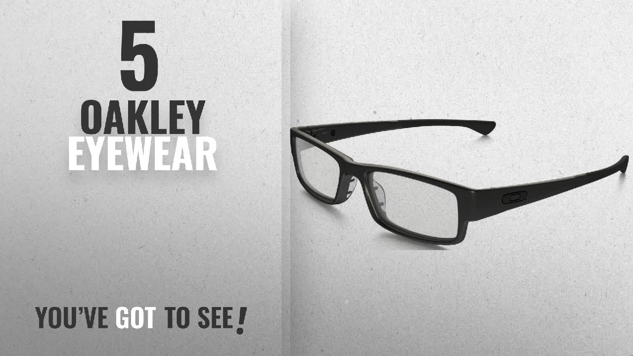Top 10 Oakley Eyewear [ Winter 2018 ]: Oakley Men's Eyewear Frames OX8046 57mm Black 0157