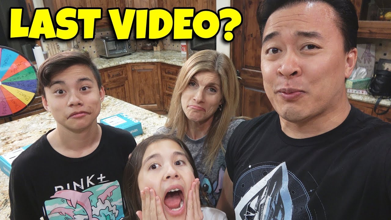 OUR LAST EVANTUBERAW VIDEO!!! International Mystery Wheel of Snacks! New Channel Name Announcement!