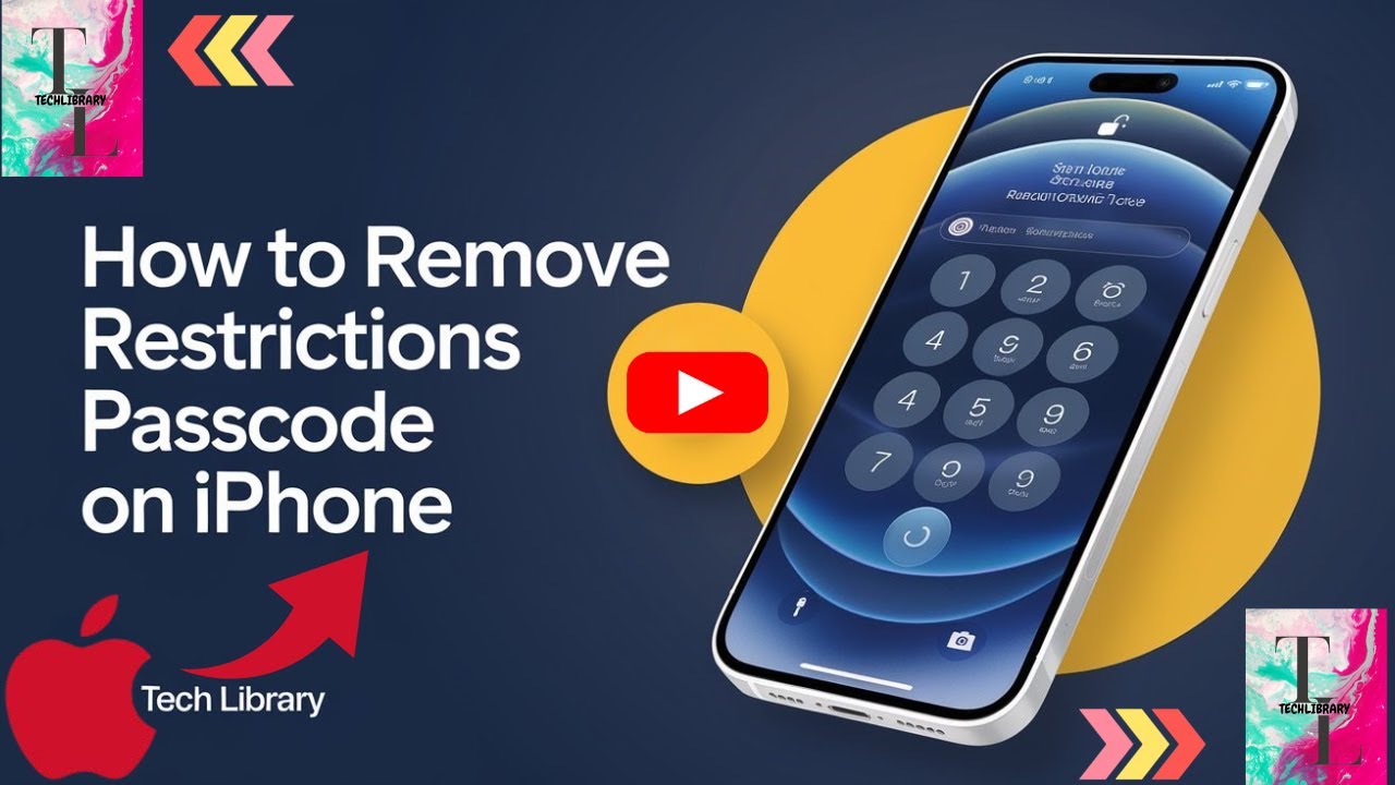how to remove restrictions passcode on iPhone