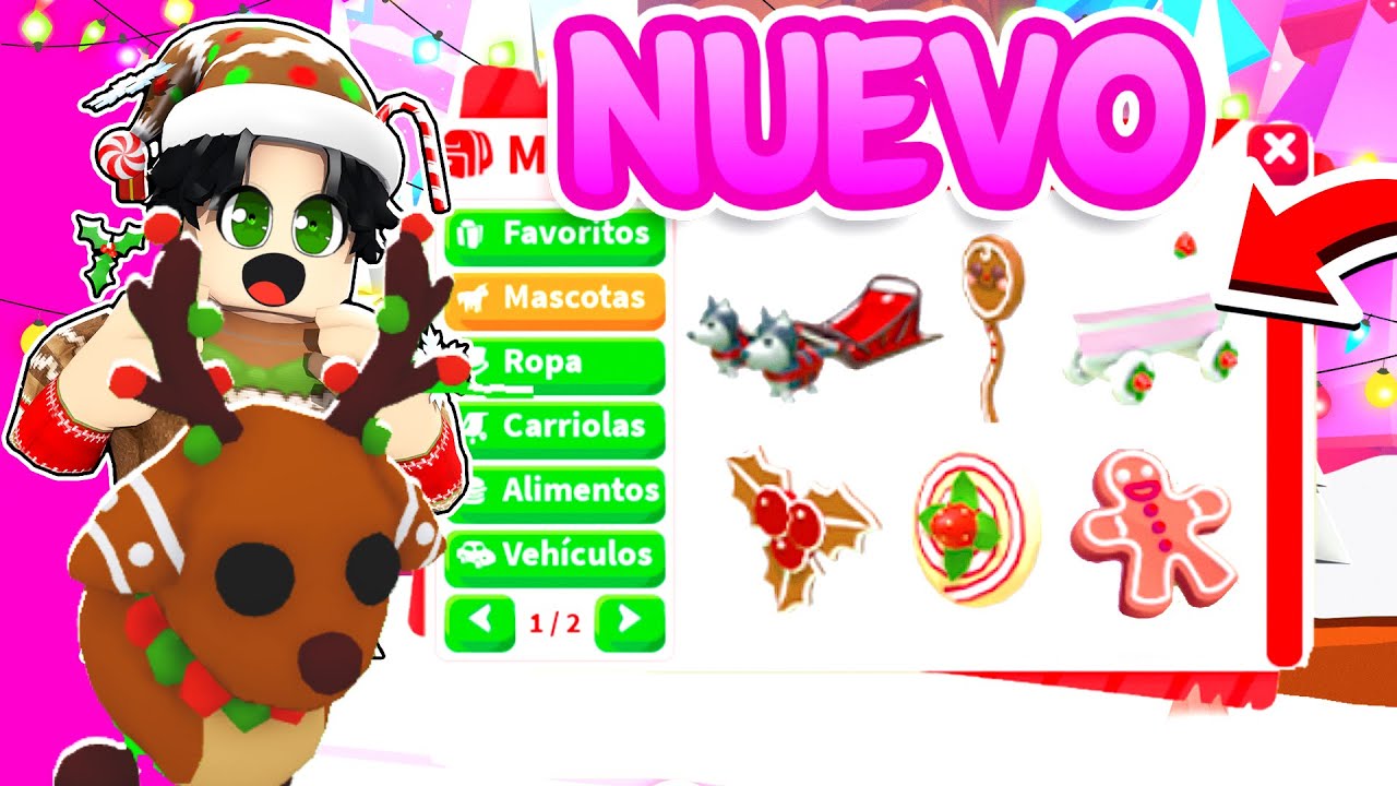 *NUEVO* ASÍ *SON* TODAS LAS RECOMPENSAS DE LA ÚLTIMA SEMANA *GRATIS* en ADOPT ME de ROBLOX😱