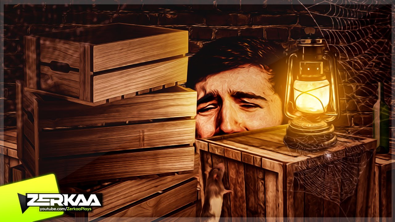 HIDING IN SECRET BASEMENT (Garry's Mod Prop Hunt)
