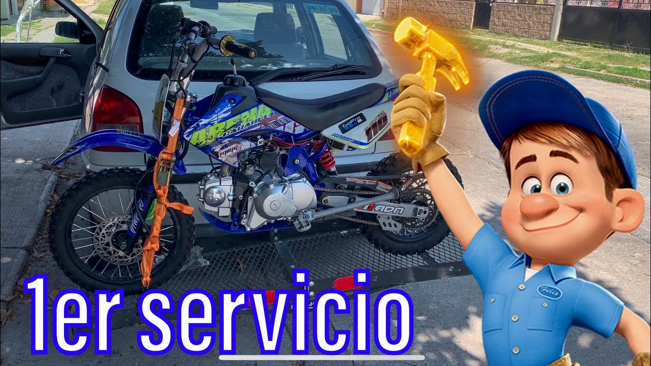 MINIMOTO PRIMER SERVICIO “lo que carabela NO te dice”.