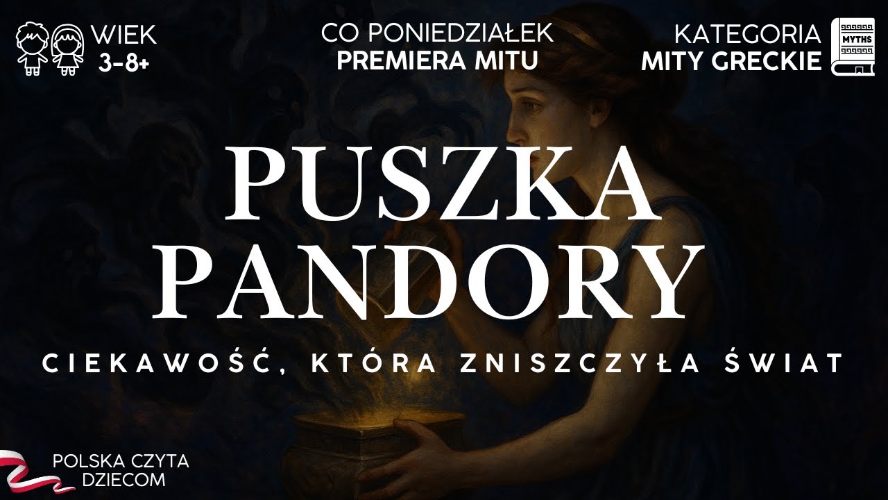 Puszka Pandory - Mit Grecki  | Bajka dla dzieci 3-8 lat | Polskie Bajki dla Maluch&oacute;w