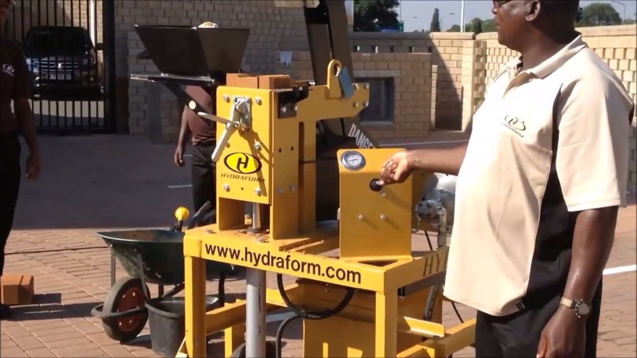Hydraform M9 FP Interlocking Block Making Machine