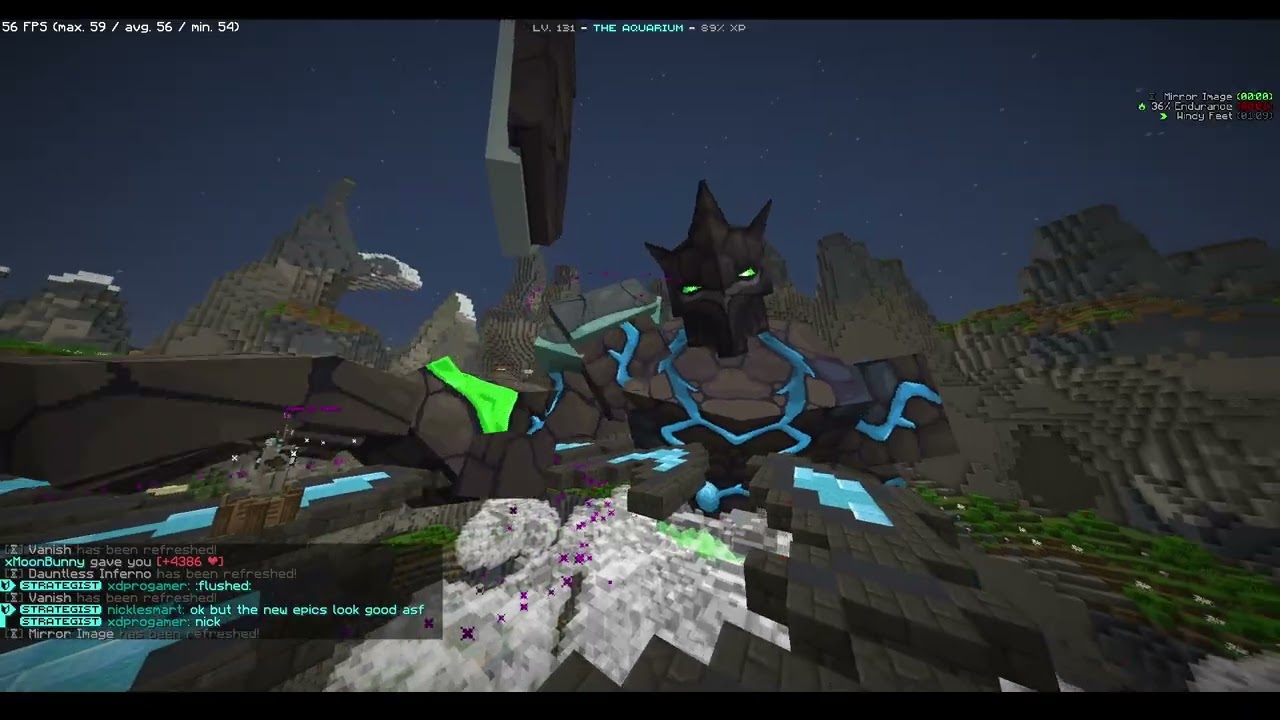 [Wynncraft] Shadestepper Inferno in TCC Boss Fight