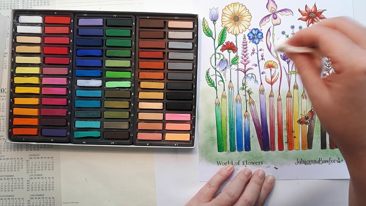 Pastels tendres pour débutants - JOHANNA BASFORD - World of flowers