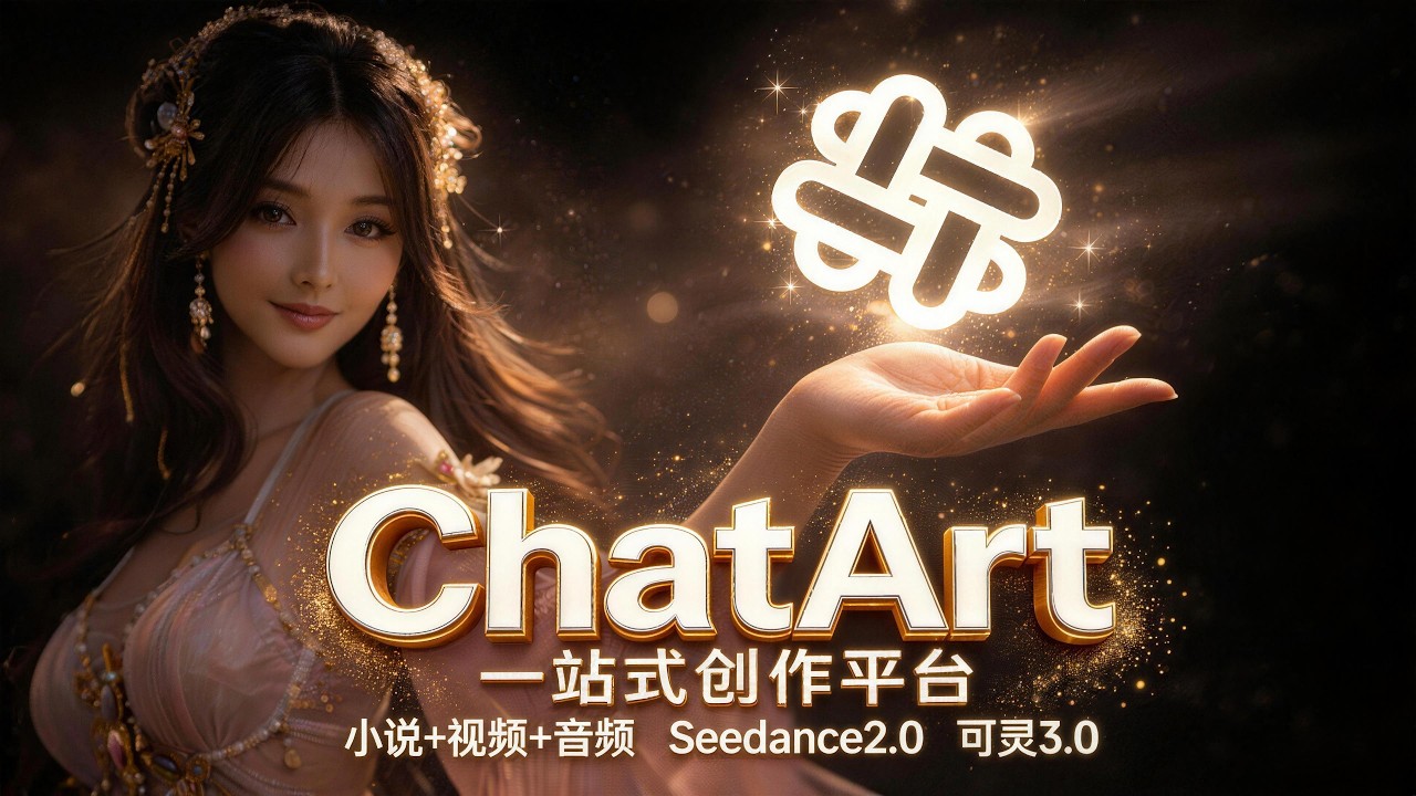 ChatArt一站式AI创作平台🔥小说+出图+视频全搞定（Seedance2.0太猛了）