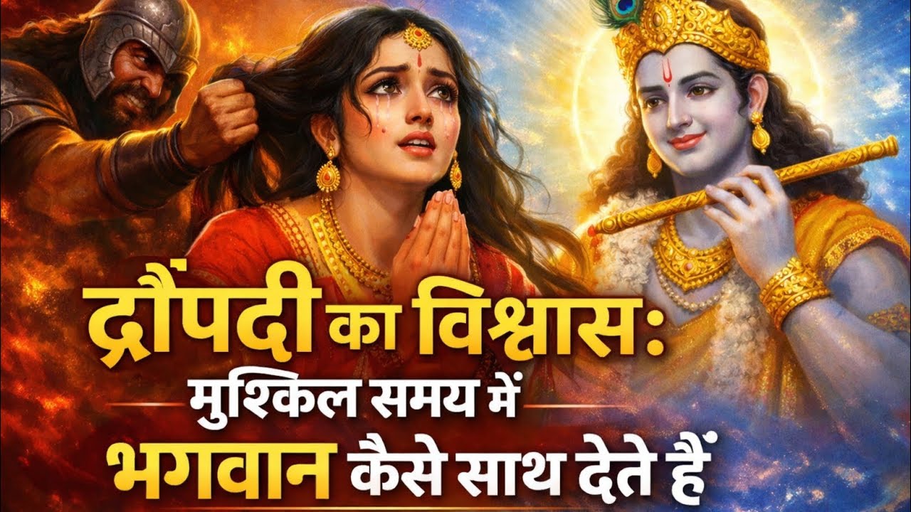 🔴 द्रौपदी का विश्वास: मुश्किल समय में भगवान कैसे साथ देते हैं |#motivational kahani 2026,#kathax 