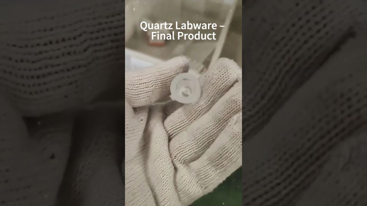 High-Purity Quartz Labware &ndash; Final Product #quartzlabware #quartzglass  #GlobalQT