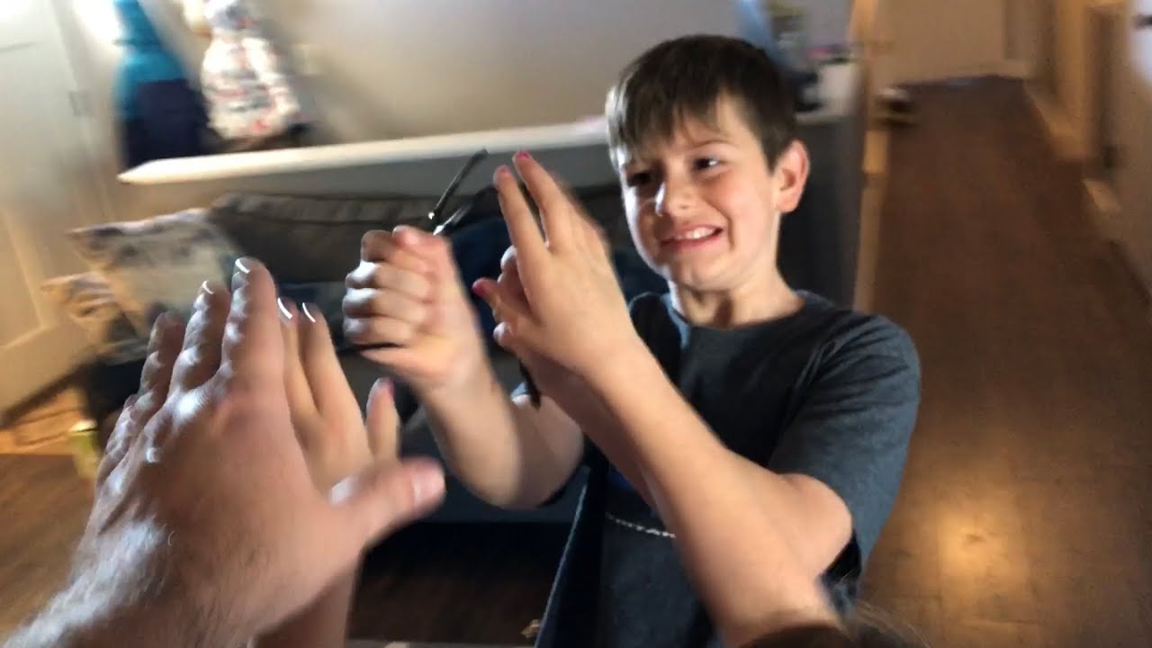 Kid Temper Tantrum Breaks Daddy's Glasses Because He Didn't Like Them  [ Original ]