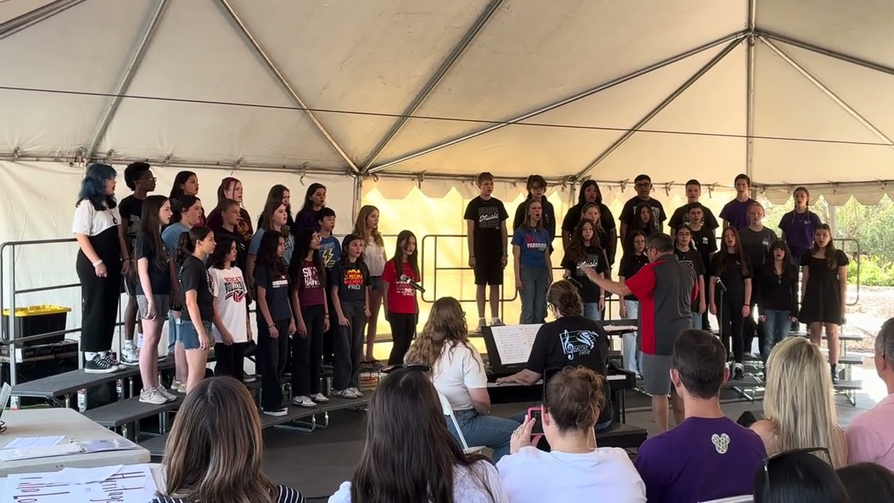 Peoria Unified Jr. High Honor Choir Performance February 28, 2026