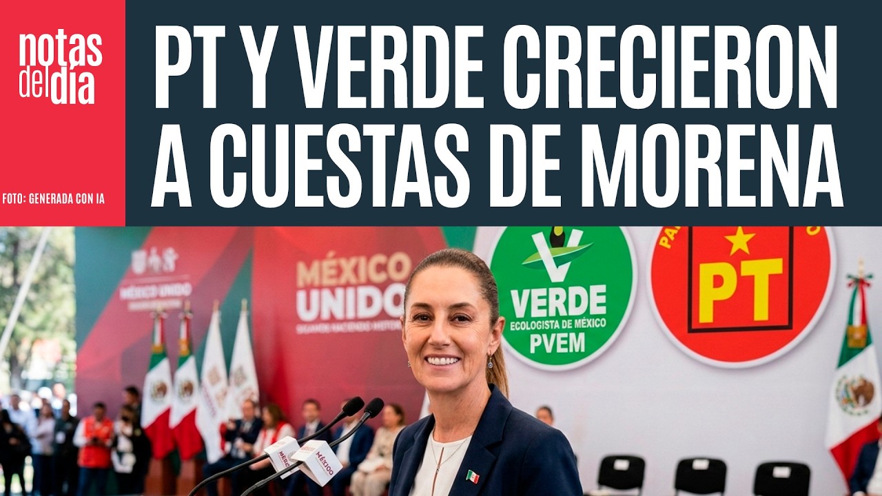 El PT y el Verde se crecieron en el Congreso por Morena. Por si solos no ganaban nada