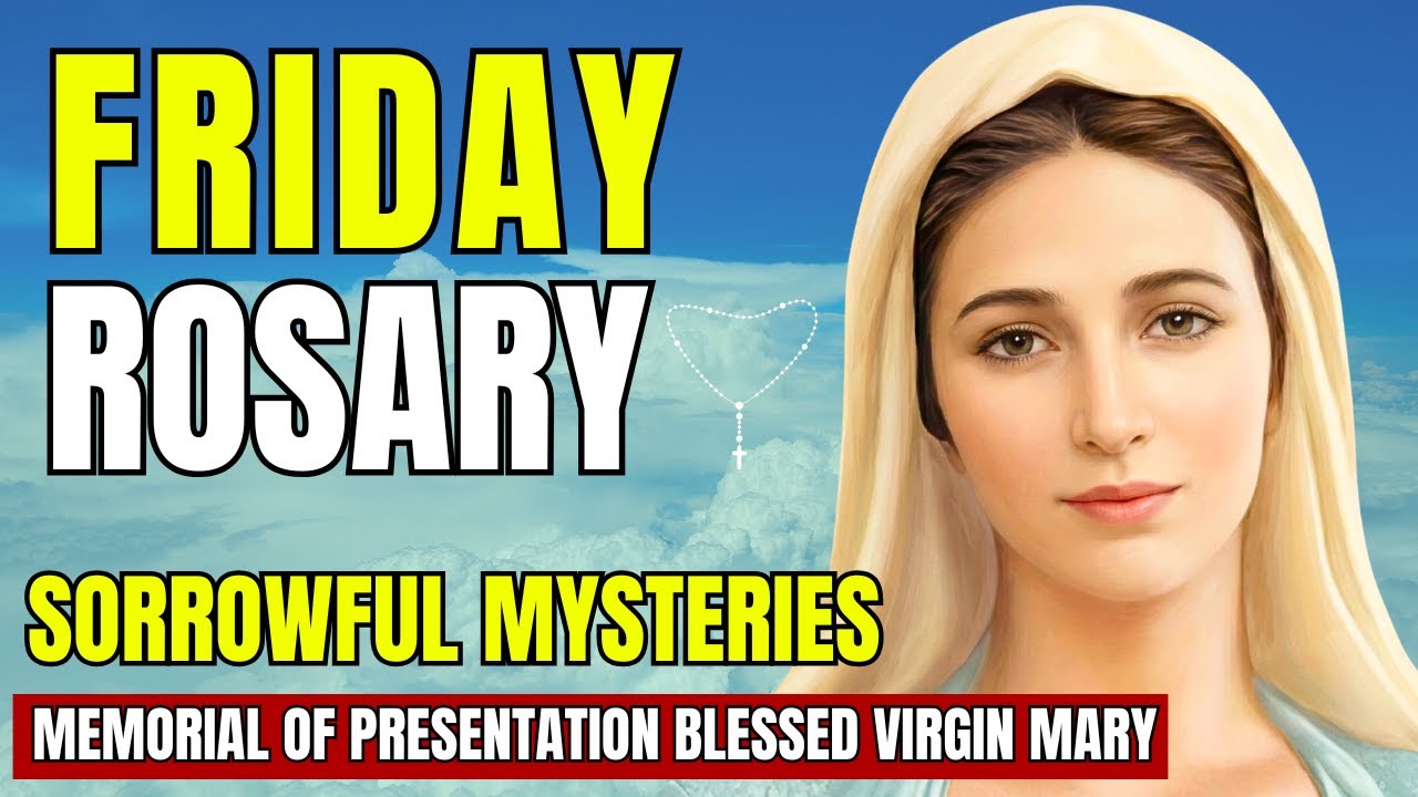 Friday Rosary 🤎 Sorrowful Mysteries of the Rosary 🤎 VIRTUAL ROSARY