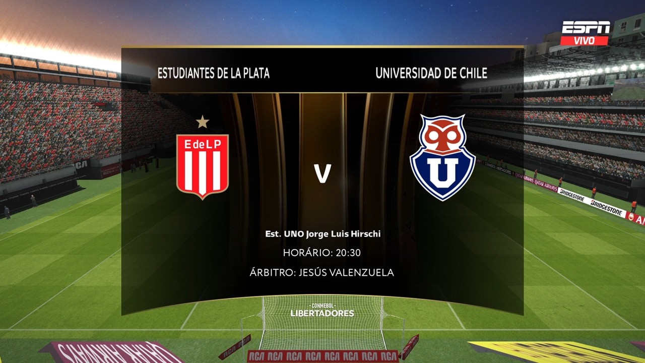 ¡UN PARTIDO CASI PERFECTO! - Estudiantes vs U. de Chile - SRP 9.3 #libertadores #online #pes2017