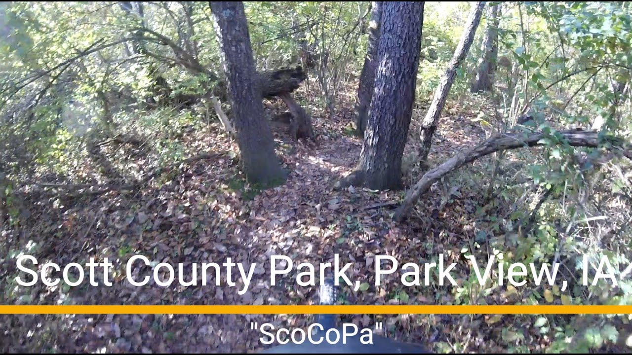 Scott County Park MTB trail - 