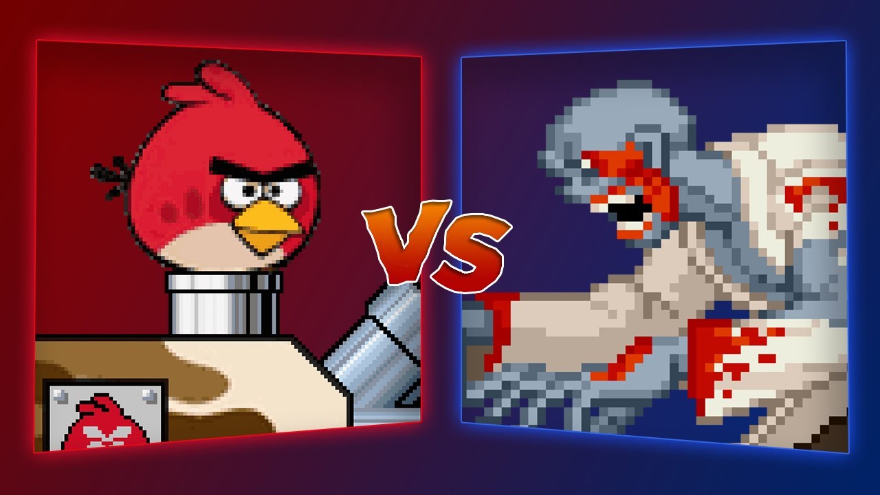 MUGEN Battle - Angry Birds Tank vs Biohazard