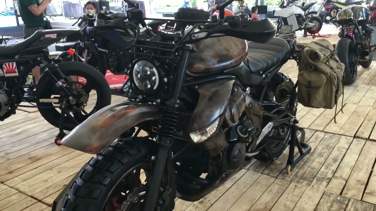 Kawasaki ER6N modified