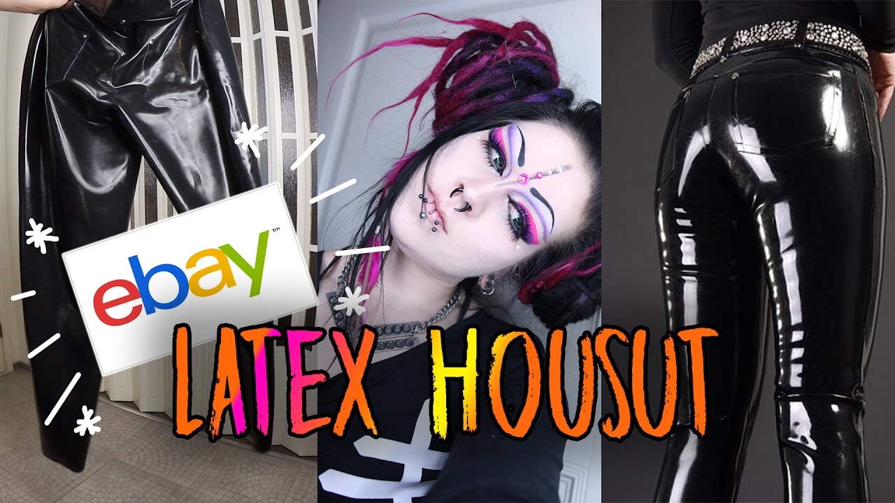 PUETAAN LATEX-HOUSUT JALKAAN 👀 ✌️