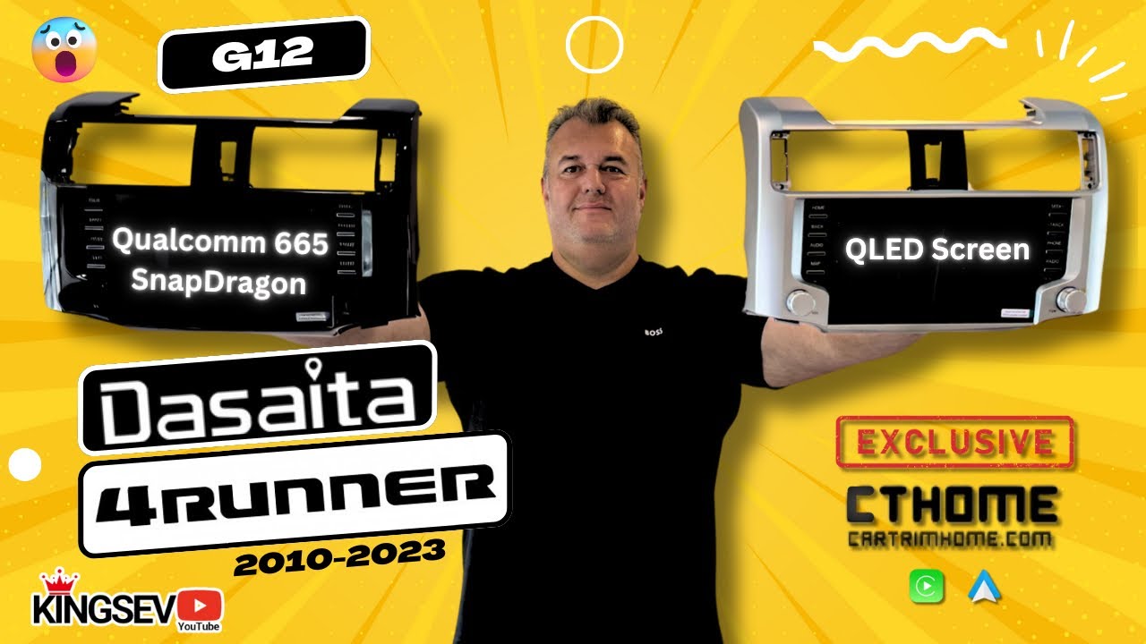 Новые радиоприемники Dasaita G12 4Runner, эксклюзив от Cartrimhome!
