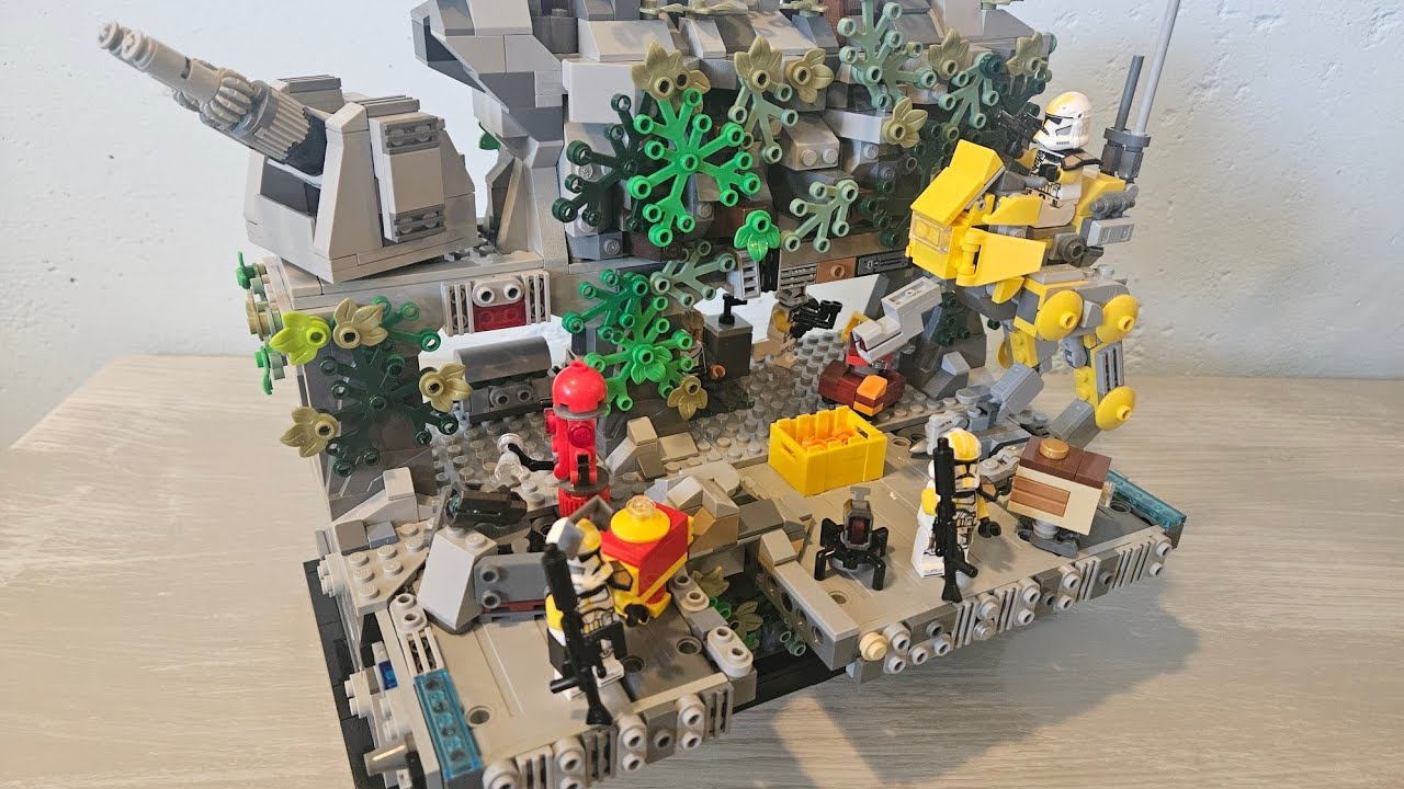 Lego Star wars mount tantiss on Wayland moc with set #75431