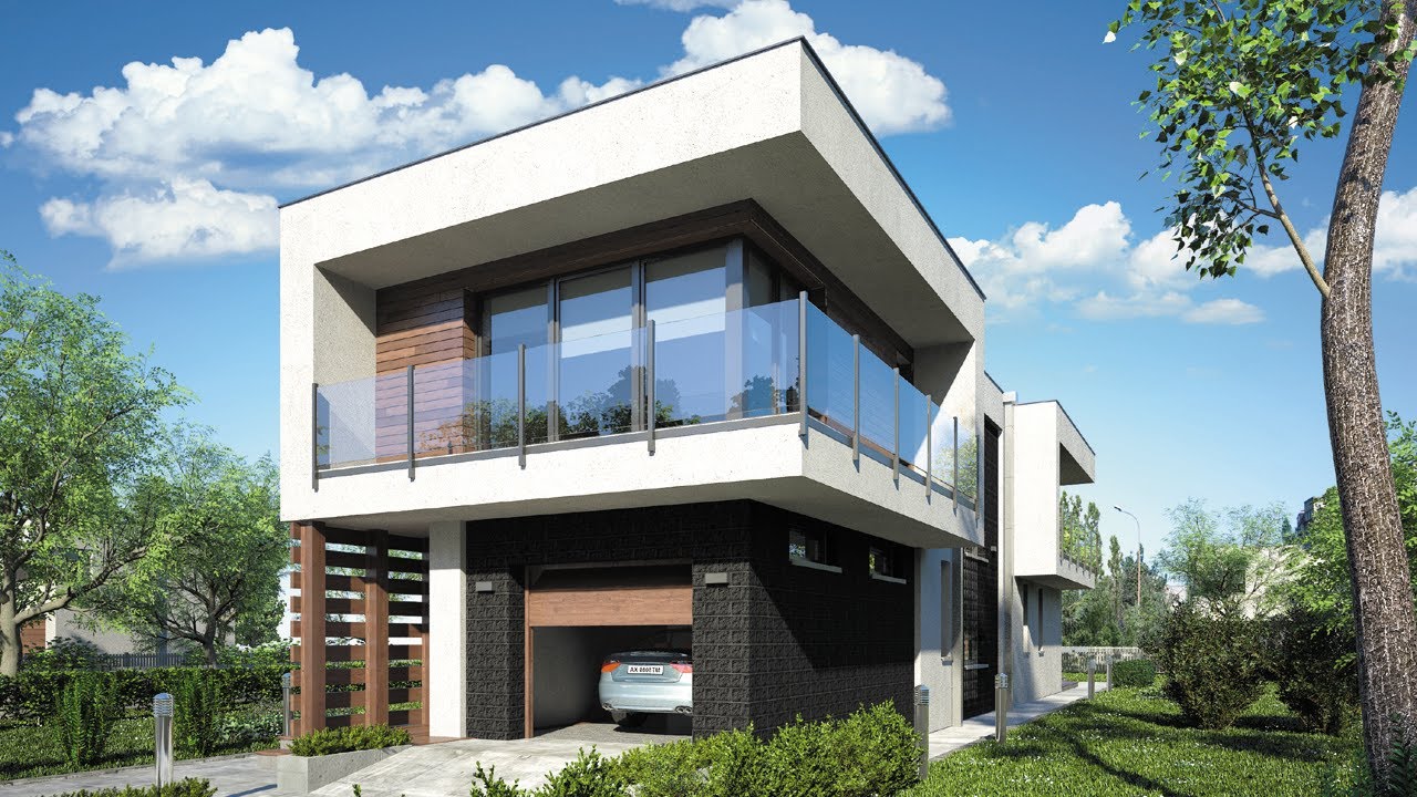 Projekt Domu MODERN HOUSE Pracownia Projektowa Studio Atrium