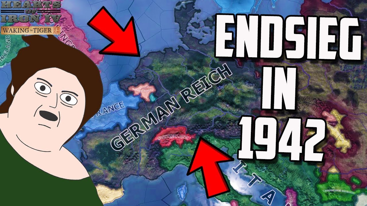 Germany Endsieg in 1942! Fixing Your Disaster HOI4 Savegames