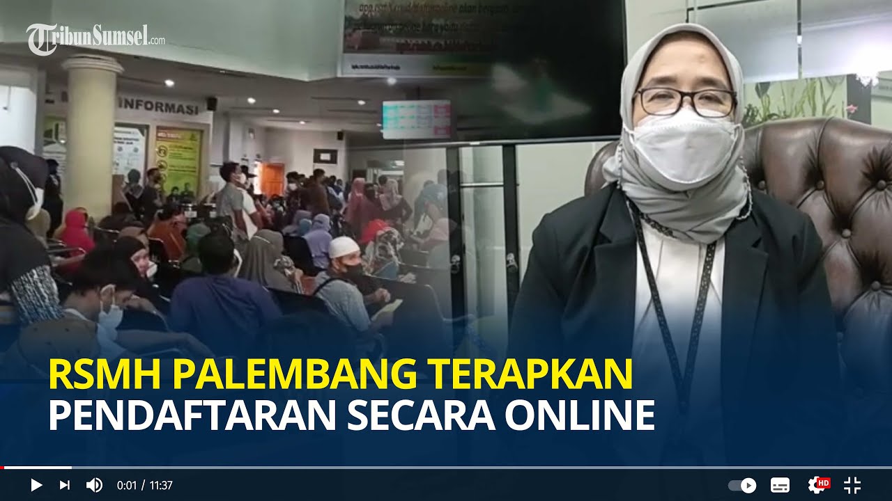 LIPSUS: RS Mohammad Hoesin Palembang Terapkan Pendaftaran Secara Online