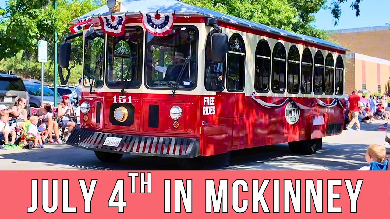 Downtown McKinney Texas July 4th Parade 2026