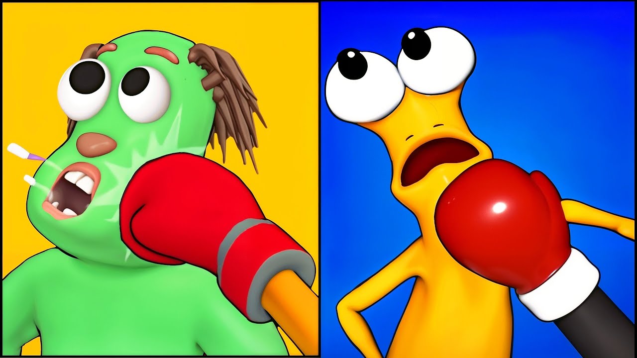 Annoying Uncle Punch VS Super Punches Annoying - All Levels SpeedRun