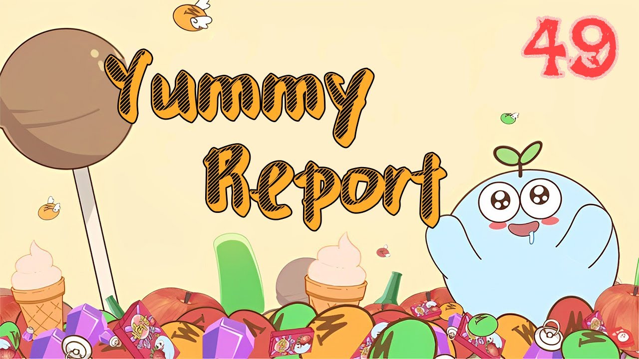 【Yummy Report】🥳Delicious and sweet fruits 🍍🍊Do you like to eat?🤭【Little Munchy Puff】
