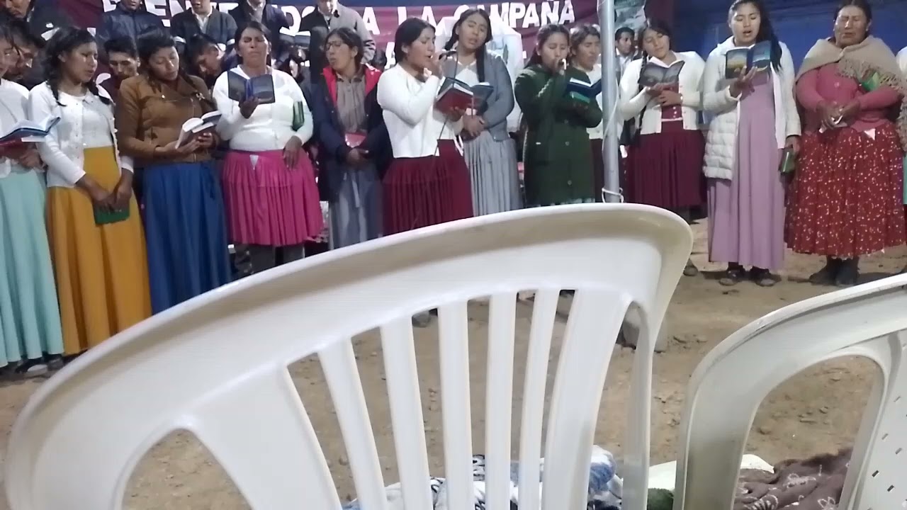 Iglesia evangélica monte calvario campaña en la paz