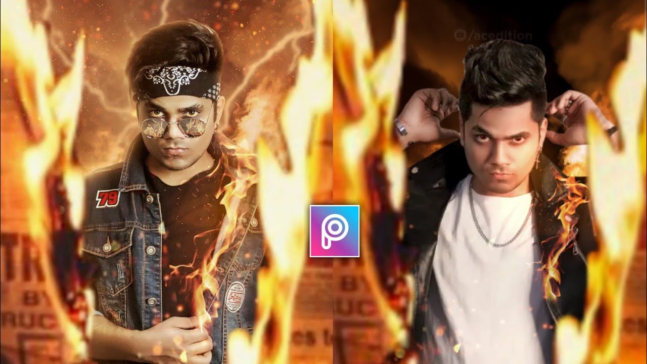 Fire Manipulation Viral Photo Editing ll PicsArt Fire Creative Manipulation Photo Editing Tutorial