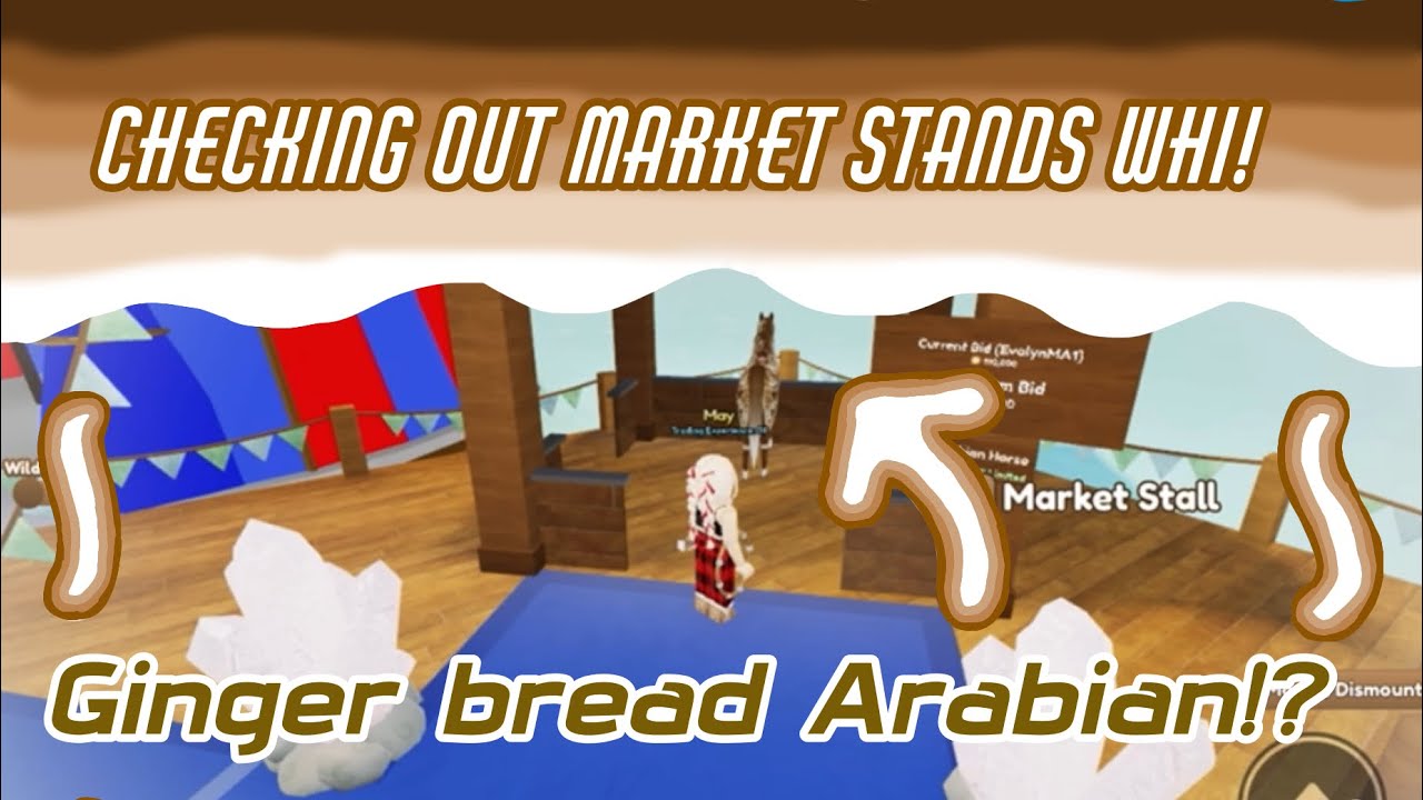 Wild horse islands getting a ginger bread Arabian!?