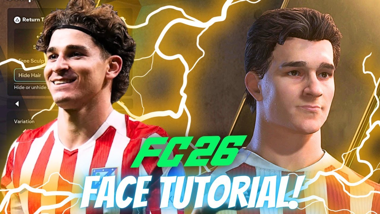 How to create JULIAN ALVAREZ in EA SPORTS FC 26